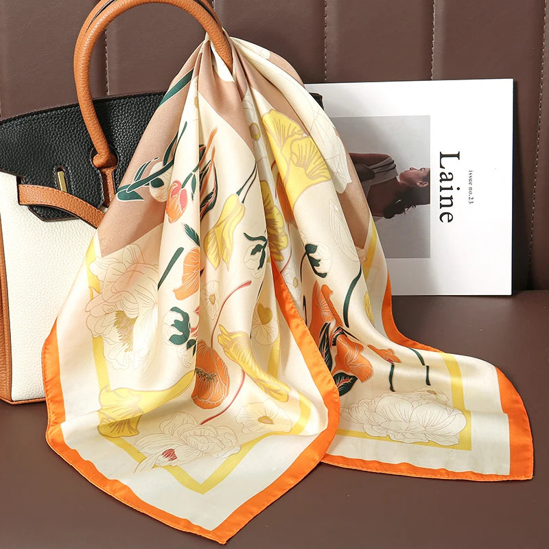 Luxury Silk Hijab Hair Bands With Sun Protection - Smarsty