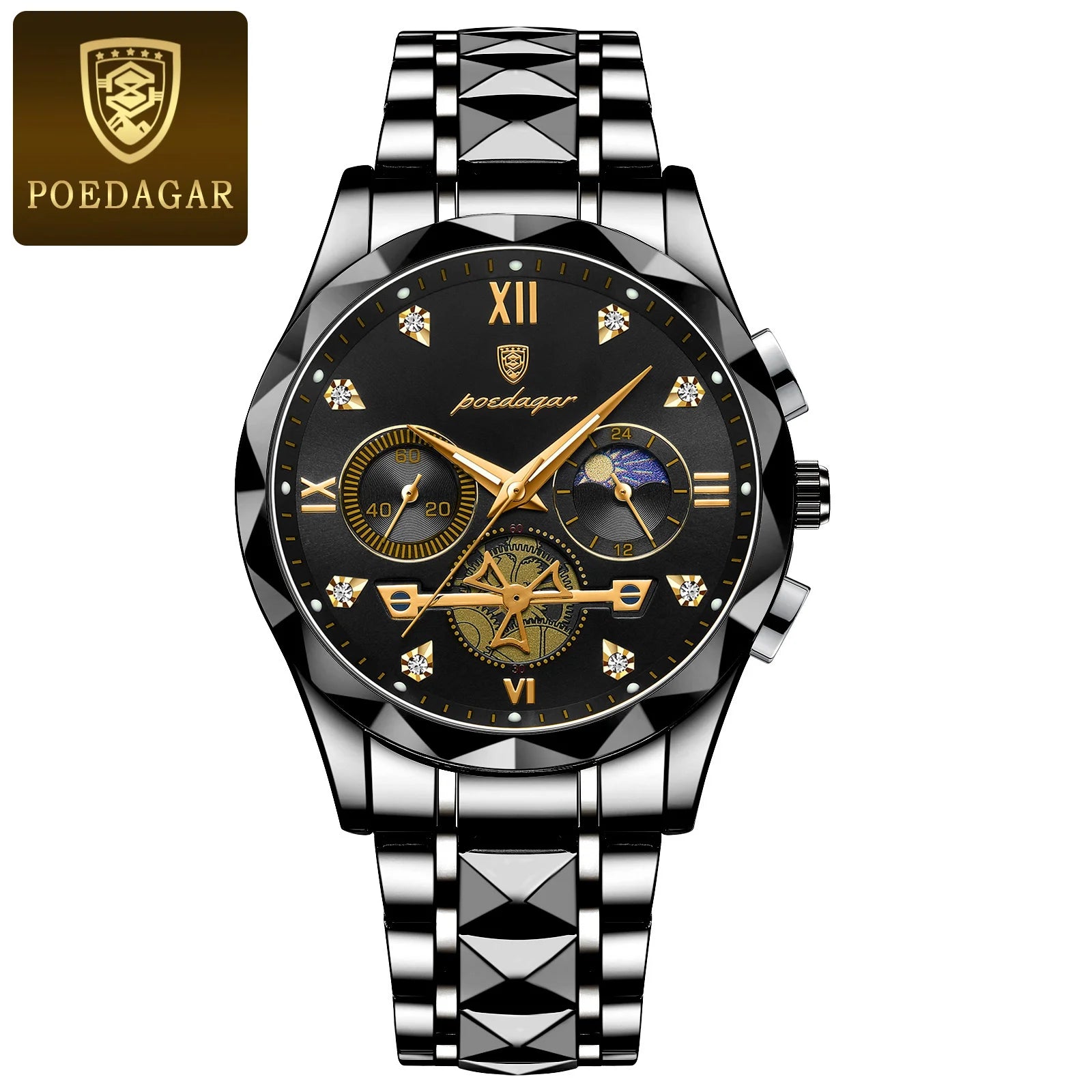 Luxury Waterproof Chronograph Watch for Men - Smarsty