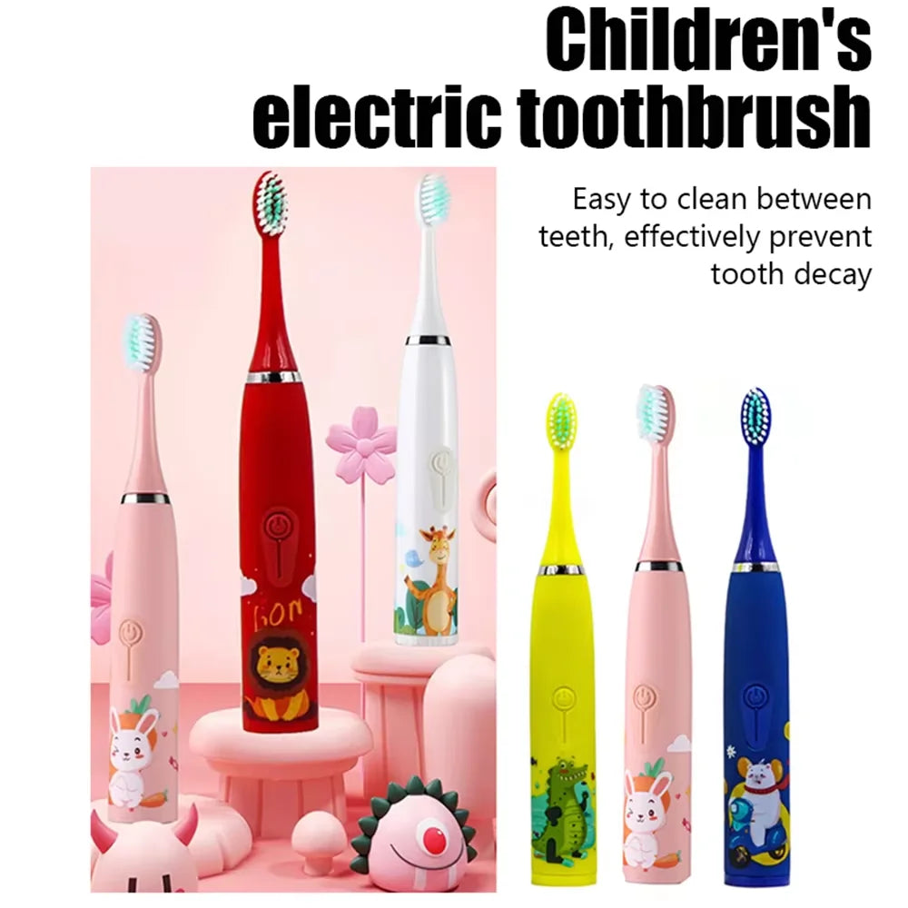 Children's Electric Toothbrush with Sonic Cleaning Feature - Smarsty
