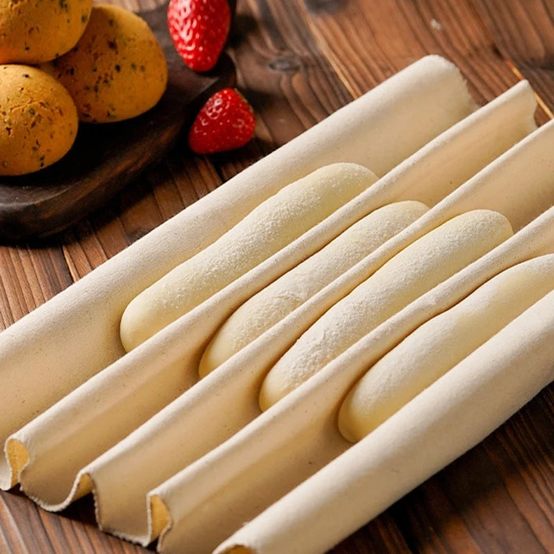 Linen Dough Fermentation Cloth for Perfect French Bread - Smarsty