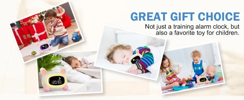 Kids Alarm Clock with Sleep Training and Sound Machine - Smarsty