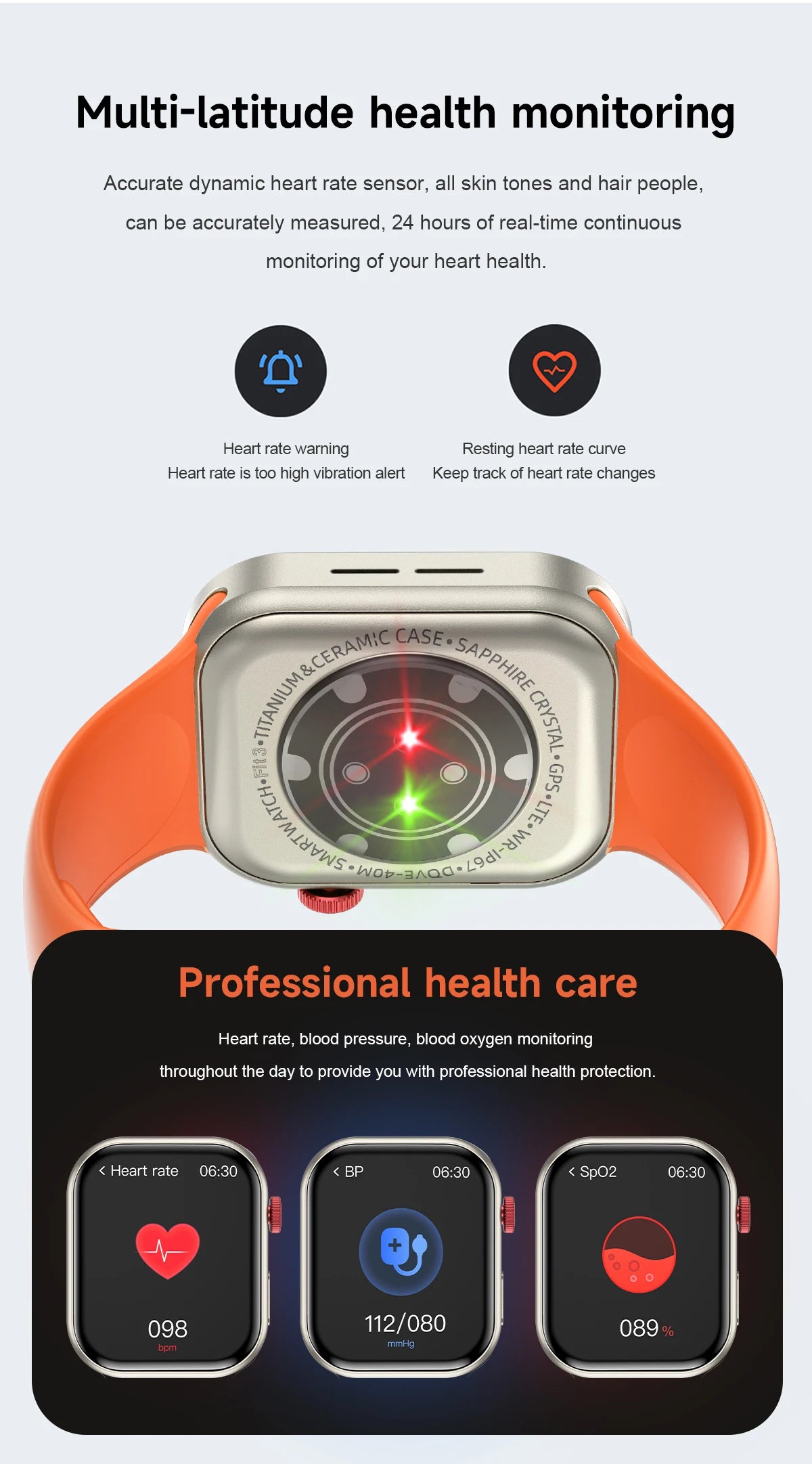 New Watch FIT 3 Smartwatch with AMOLED Display - Smarsty