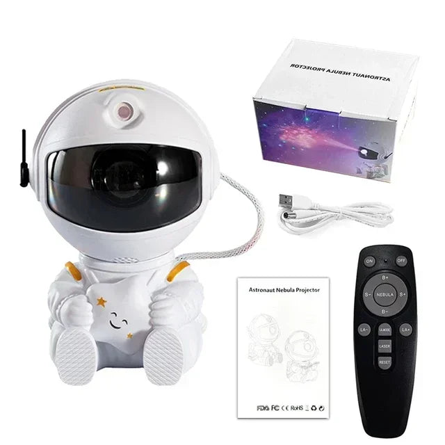 Astronaut Star Projector Night Light for Kids - Smarsty