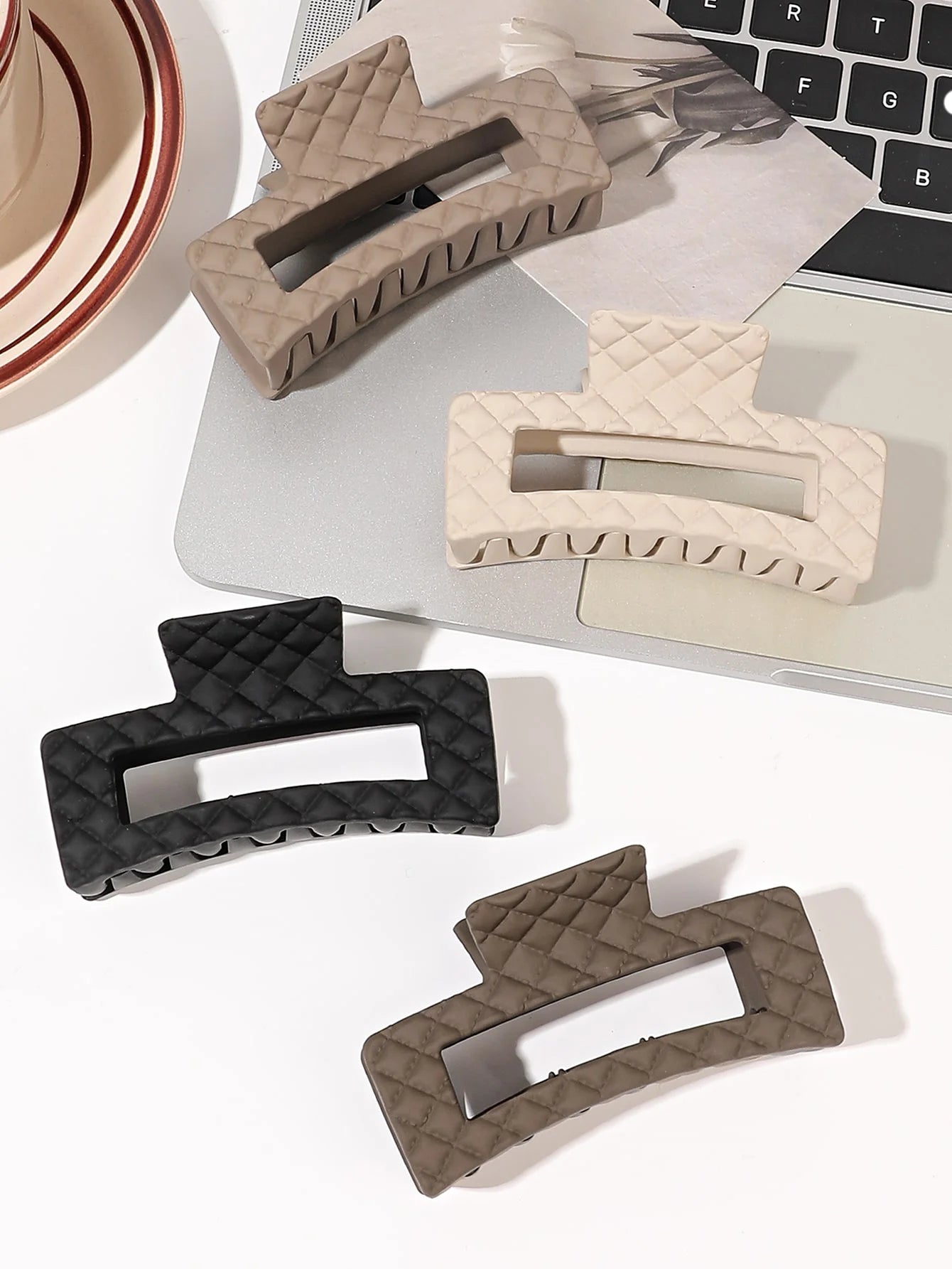 Big Hair Claw Clips Strong Nonslip Grip For Thick Hair - Smarsty