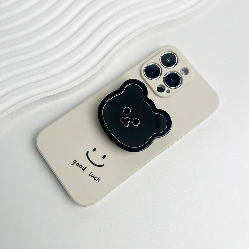 Bear Mirror Magnetic MagSafe Phone Grip With Expanding Stand - Smarsty