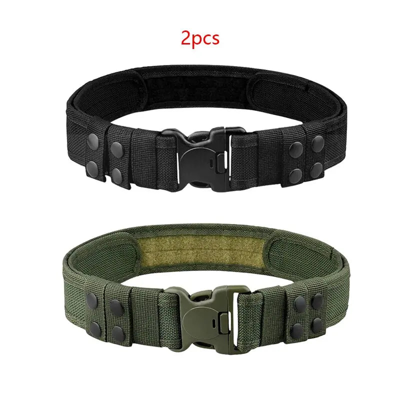 Quick Release Tactical Belt for Men Durable Outdoor Combat Belt - Smarsty
