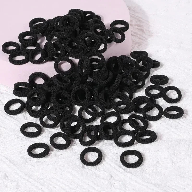 Colorful Elastic Hair Ties Set Gentle No Damage For Kids - Smarsty