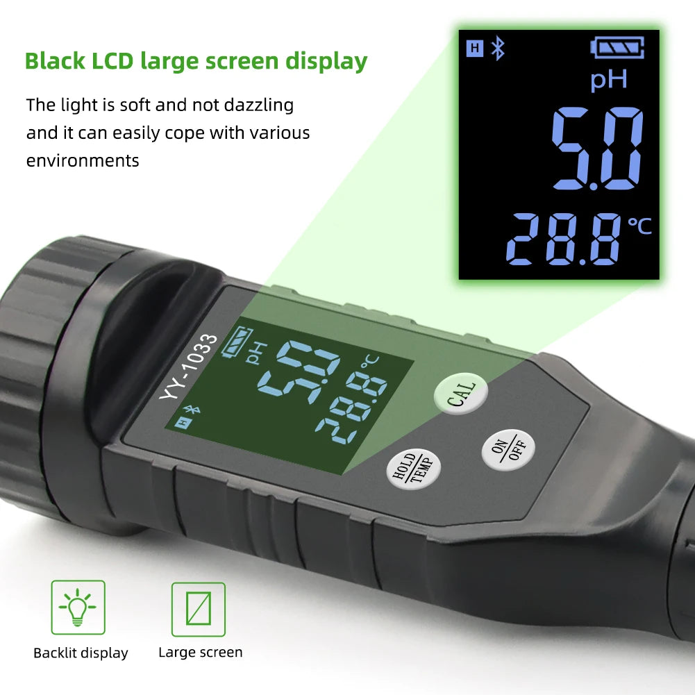 Smart Soil PH Meter with Bluetooth Data Logging - Smarsty
