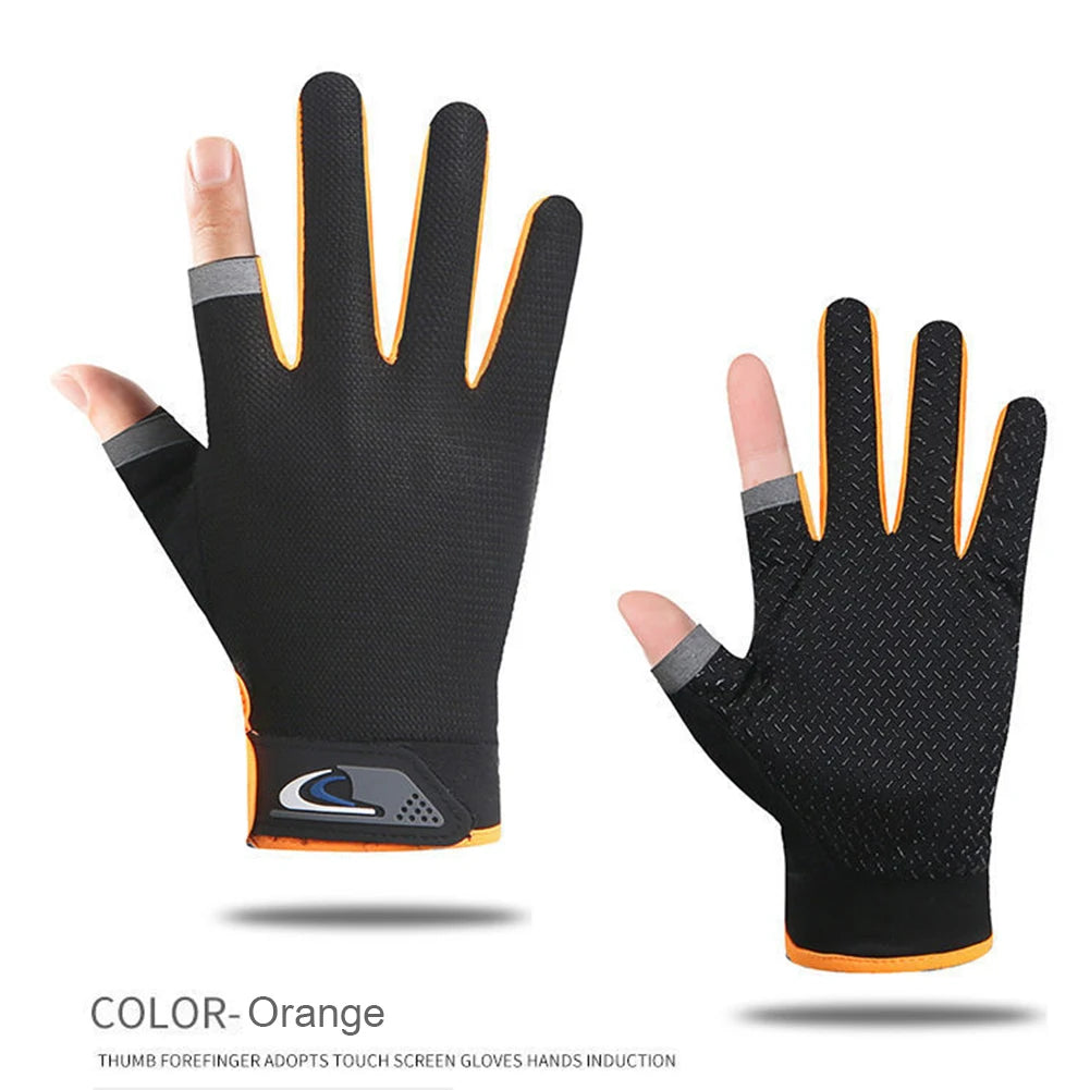 Touchscreen Fishing Gloves Men Women Anti Slip Breathable - Smarsty