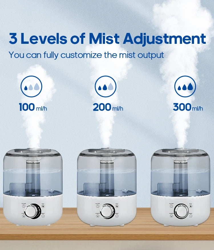 Large Capacity Aromatherapy Air Humidifier with Remote Control - Smarsty