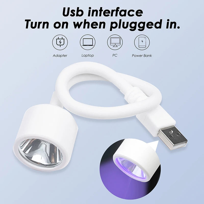 Foldable UV LED Nail Dryer Quick Dry Curing Lamp - Smarsty