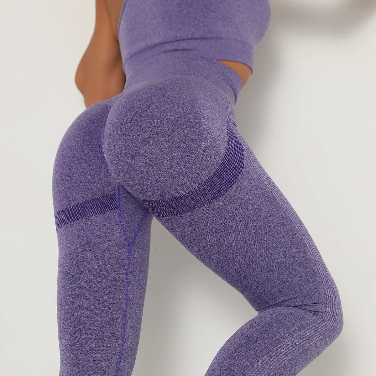 Women Yoga Leggings High Waist Exercise Sports Trousers Running Fitness Gym Leggings Quick Dry Hip Lifting Femme Slim Pants - Smarsty