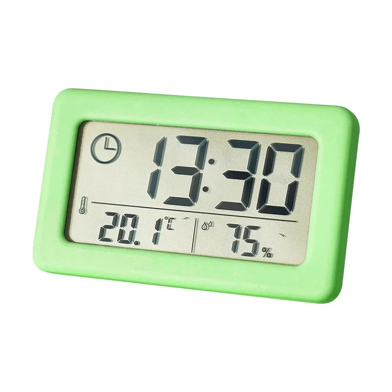 Mini Digital Clock with Temperature and Humidity Display - Smarsty