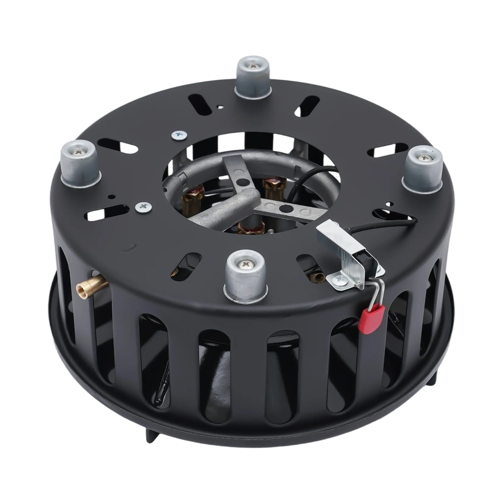 7-Core Camping Stove High-Power Strong Fire Portable Tourist Gas Burner Windproof Electronic Ignition Camping Equipment 21000W