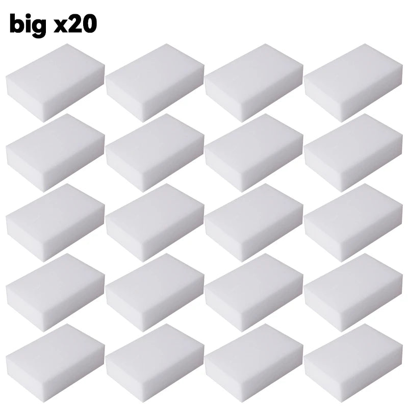 5/50PCS Melamine Sponge Magic Sponge Eraser Melamine Sponge Cleaner Cleaning Sponges for Kitchen Bathroom Cleaning Tools - Smarsty