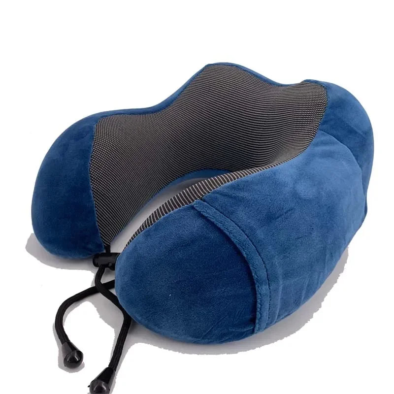U Shaped Memory Foam Neck Pillow for Travel Comfort - Smarsty