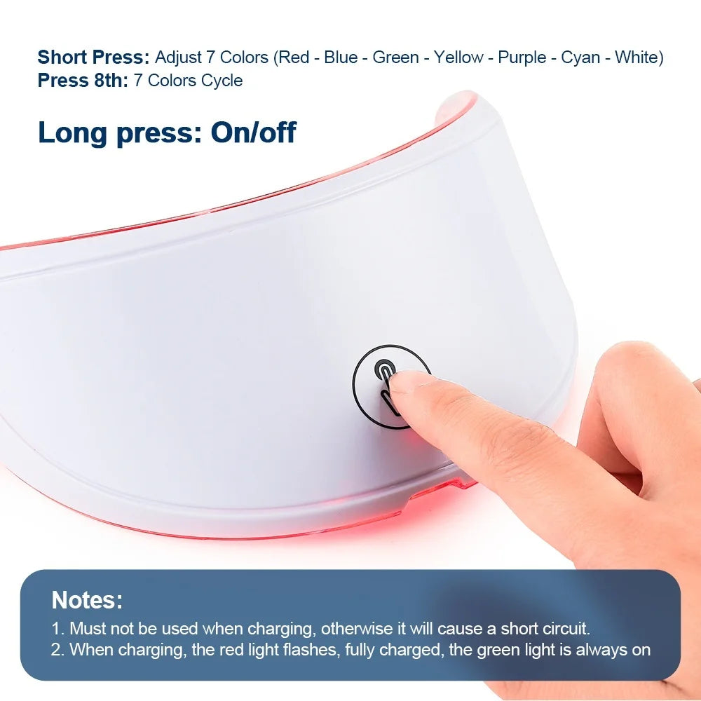 LED Skin Care Massager for Face and Neck Rejuvenation - Smarsty