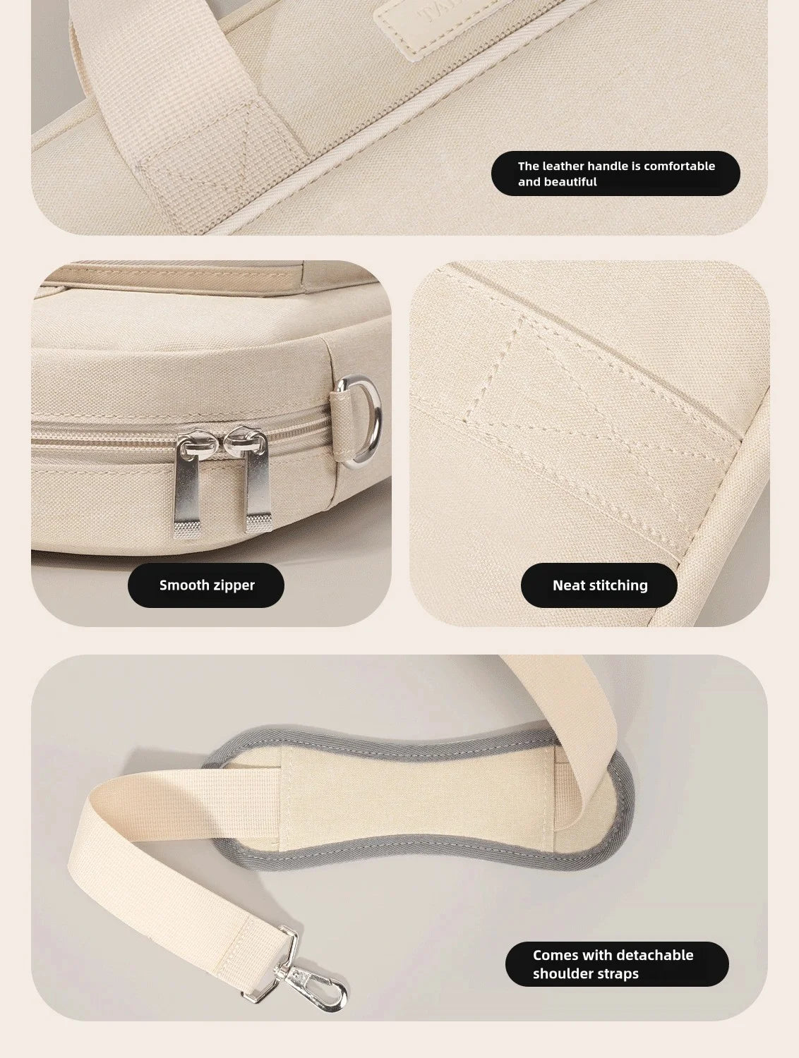 Waterproof Laptop Bag For MacBook Pro Air 13 15 Strap