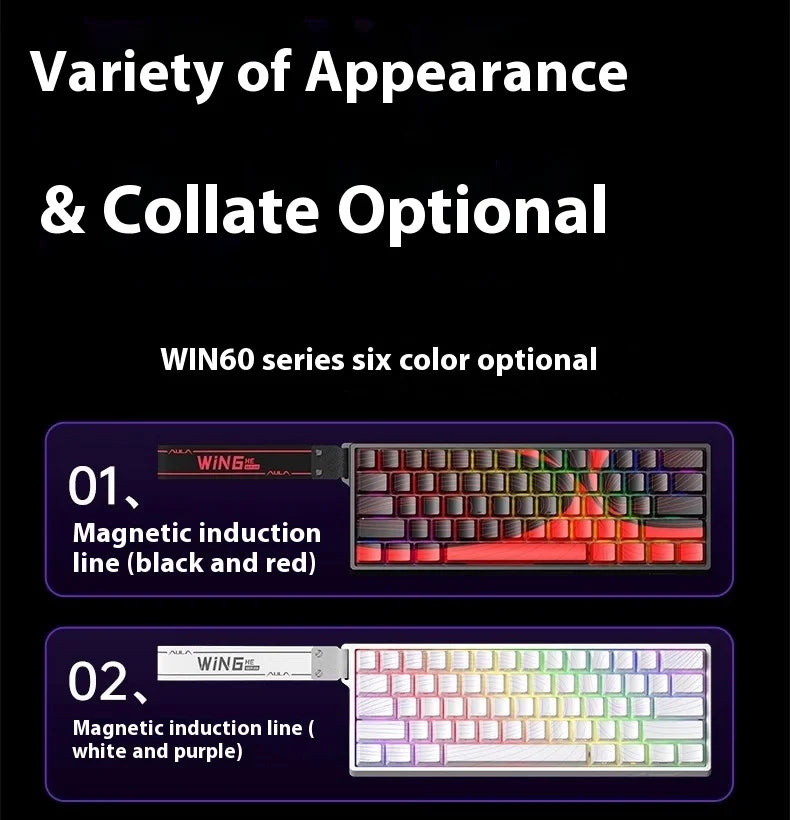 Mechanical Gaming Keyboard With Magnetic Switch And RGB