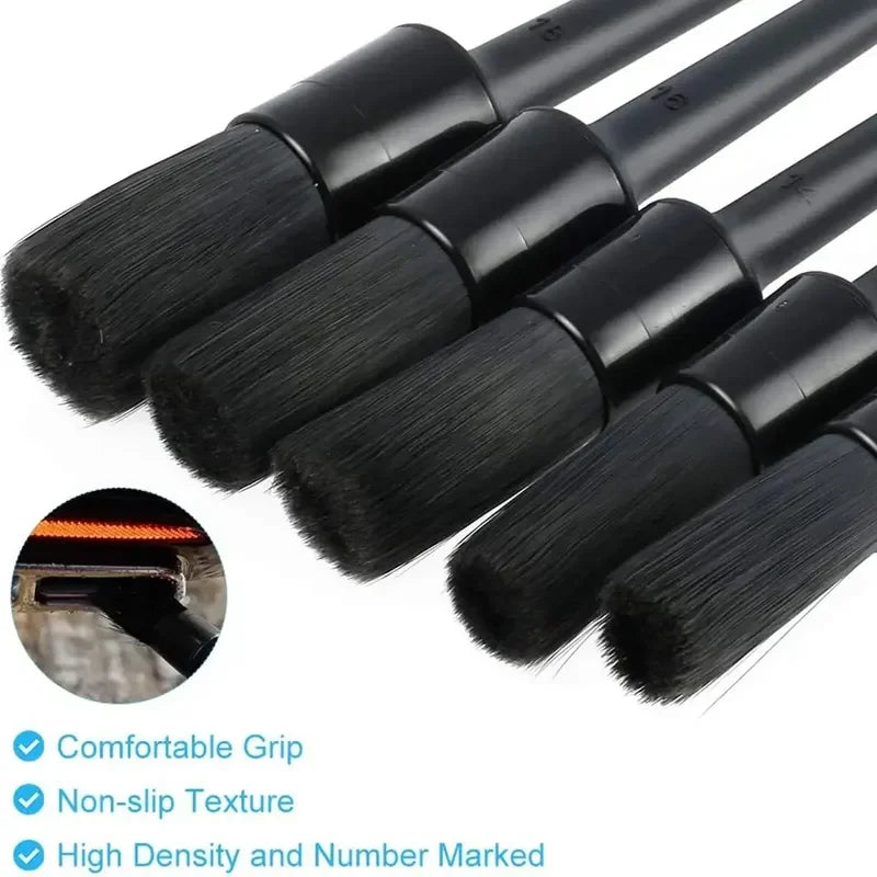 Soft Car Detailing Brush For Interior And Wheel Cleaning - Smarsty