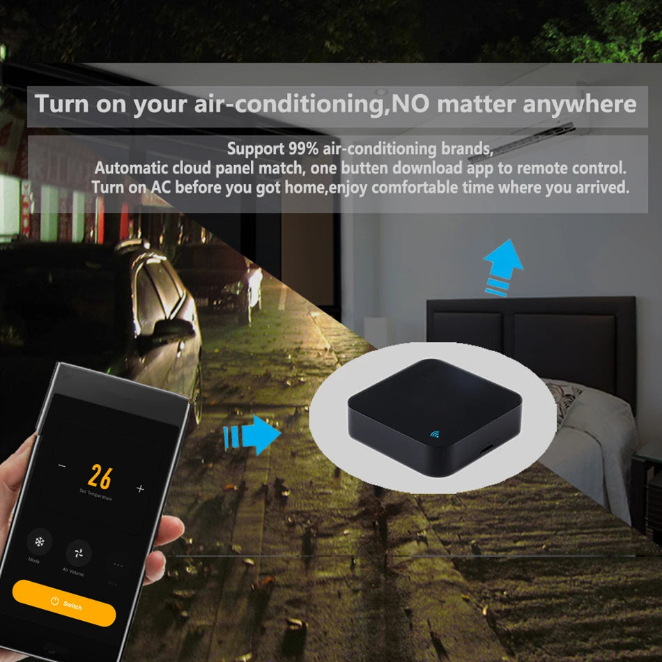 Tuya WiFi IR Remote Control for Smart Home Convenience - Smarsty