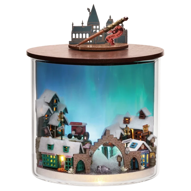 Mini DIY kit for doll house making and assembling room models toys home and bedroom decorations with furniture wooden crafts by Smarsty