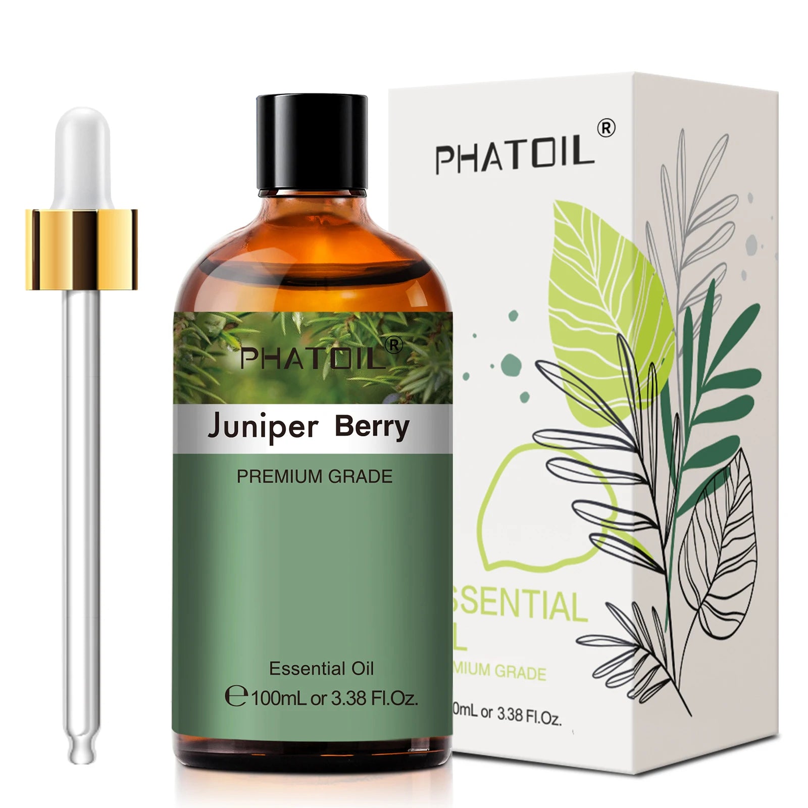 PHATOIL 100ml Essential Oil Set for Aromatherapy Diffusers - Smarsty
