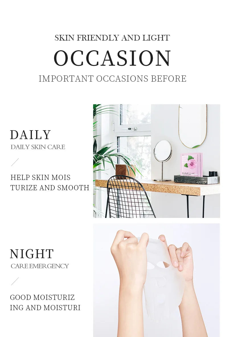 Natural Plant Face Masks for Deep Hydration and Firming - Smarsty