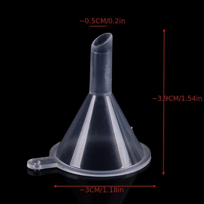 10 Precision Mini Funnels for Essential Oils and Lab Use - Smarsty