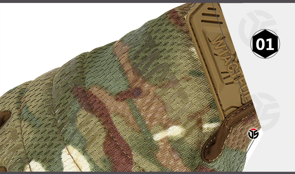 Touchscreen Tactical Gloves Shockproof Non Slip Full Finger - Smarsty