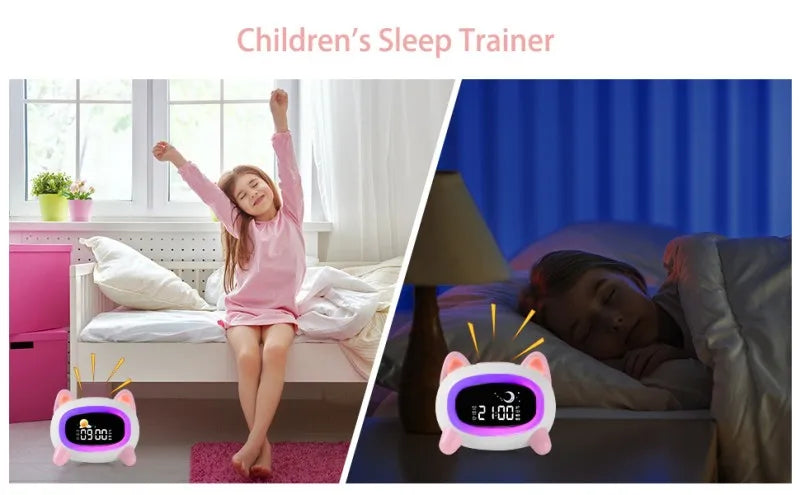 Kids Alarm Clock with Sleep Training and Sound Machine - Smarsty