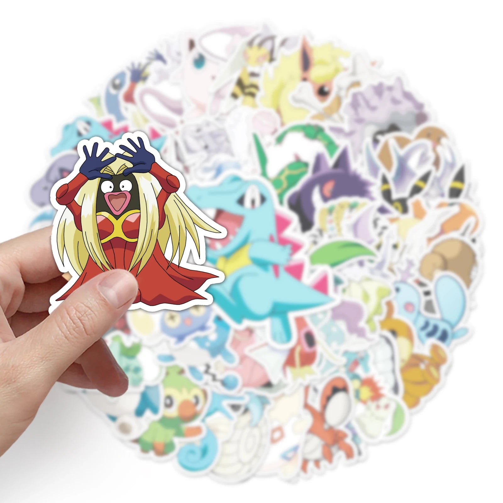 50 Piece Waterproof Pokemon Stickers for DIY Projects - Smarsty