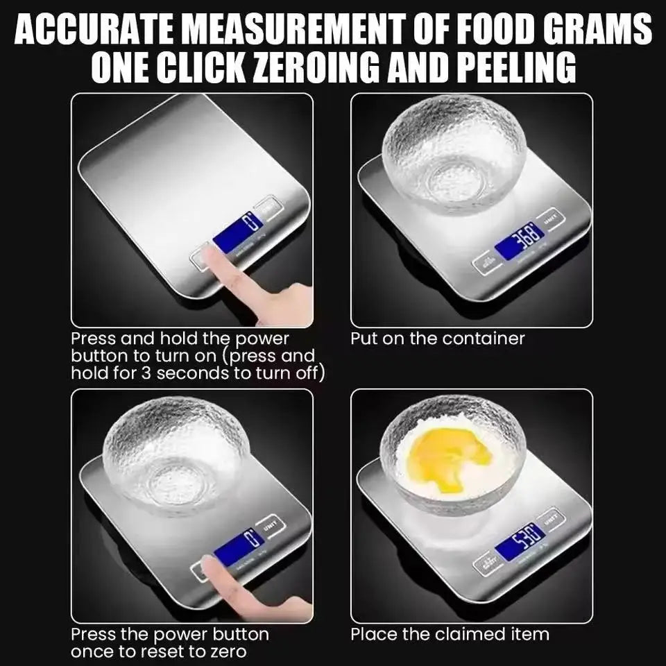 High-Precision Electronic Baking Scale for Accurate Measuring - Smarsty