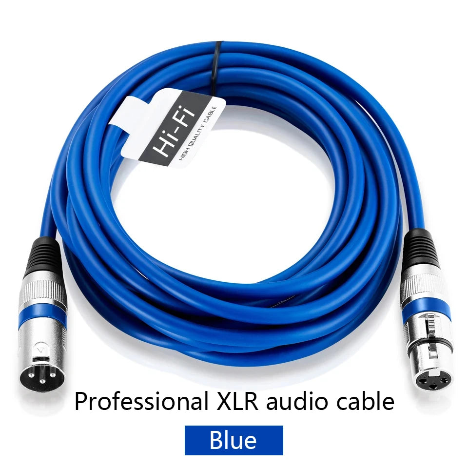 XLR Male to Female Microphone Extension Cable - Smarsty