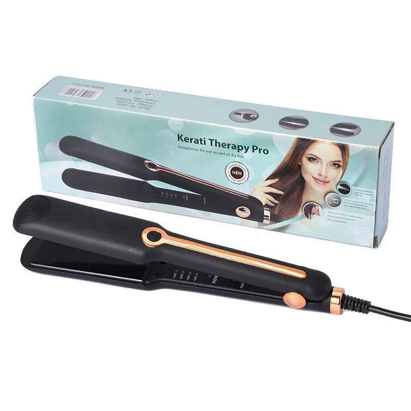 Professional Ceramic Flat Iron and Curler for Home Use - Smarsty
