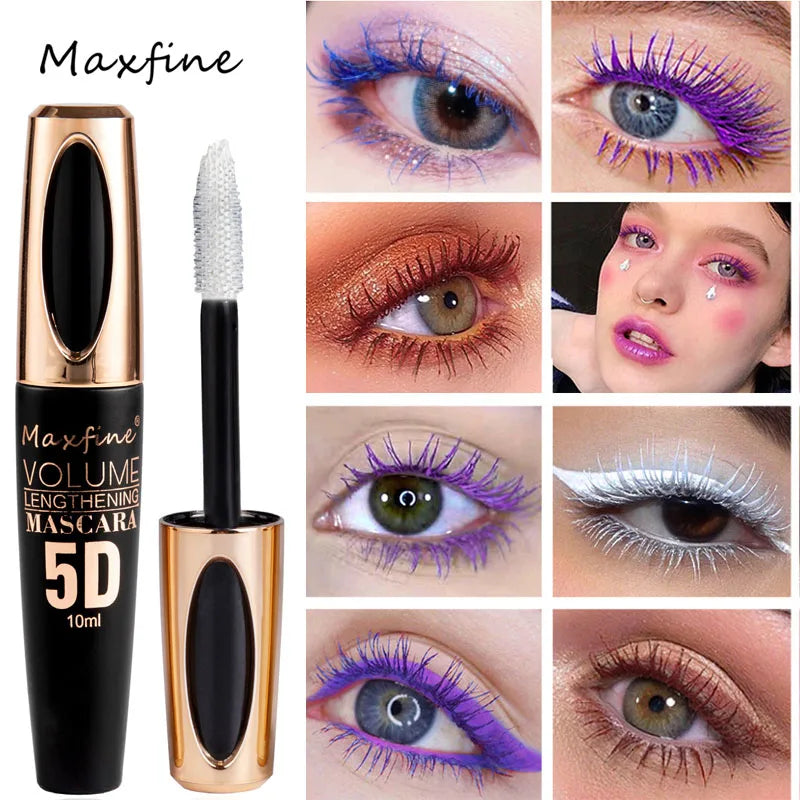 5D Silk Mascara for Big Eyes with Lengthening Formula - Smarsty