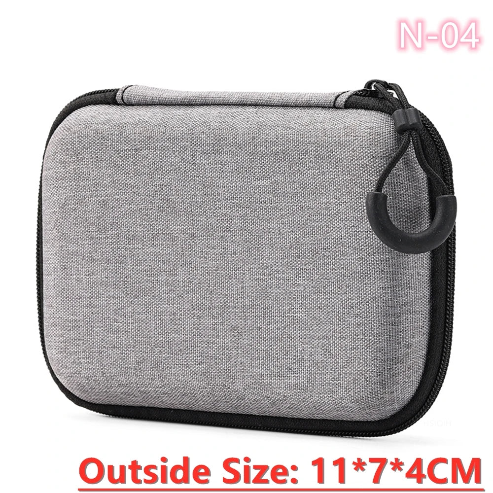 Portable Data Cable Organizer Bag for Travel - Smarsty