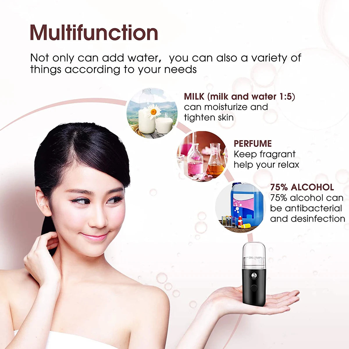 Portable Mini Facial Steamer for Deep Skin Hydration - Smarsty