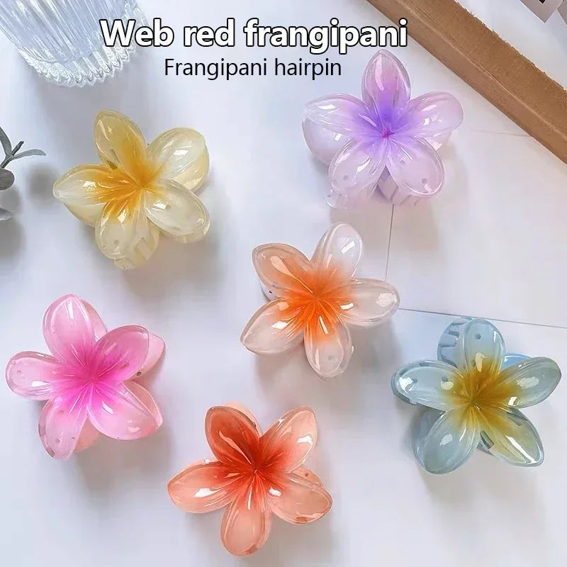 Flower Shape Hair Claw Clips For Secure Stylish Hold - Smarsty