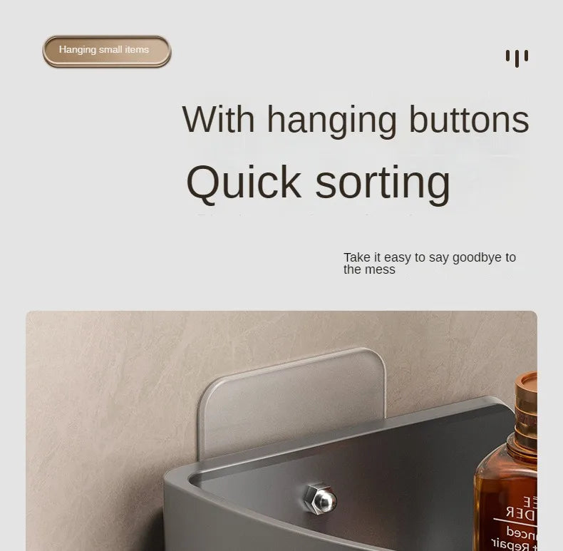 2PCS No Drill Bathroom Shelves for Easy Storage - Smarsty
