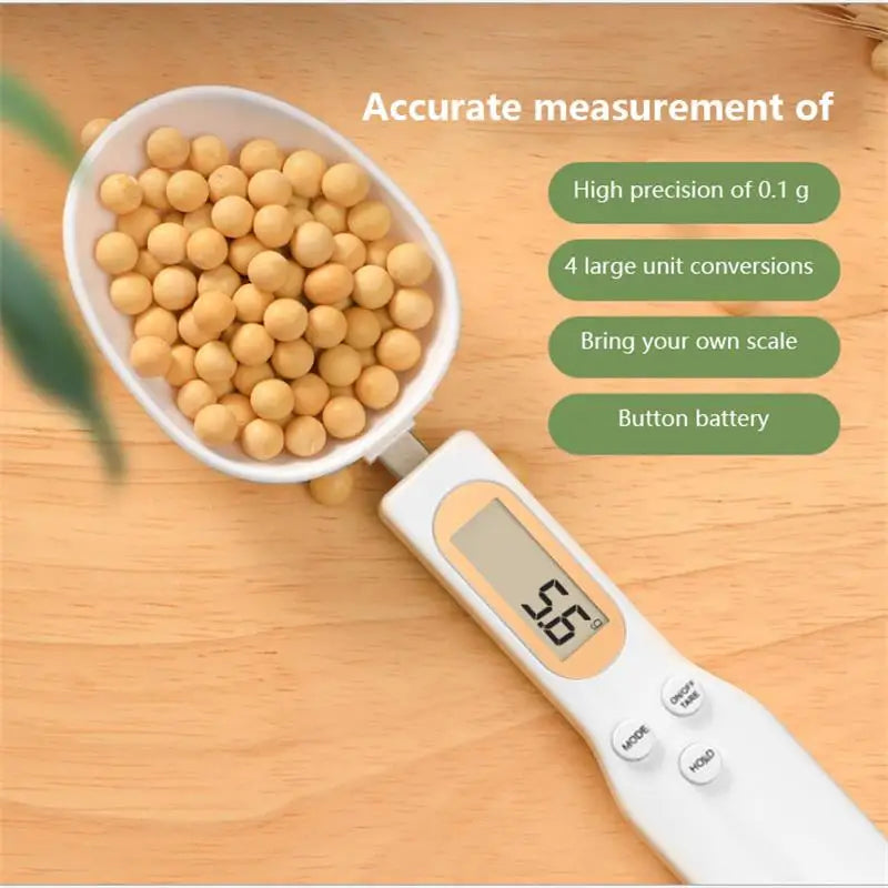 Digital Measuring Spoon with LCD Display for Accurate Baking - Smarsty