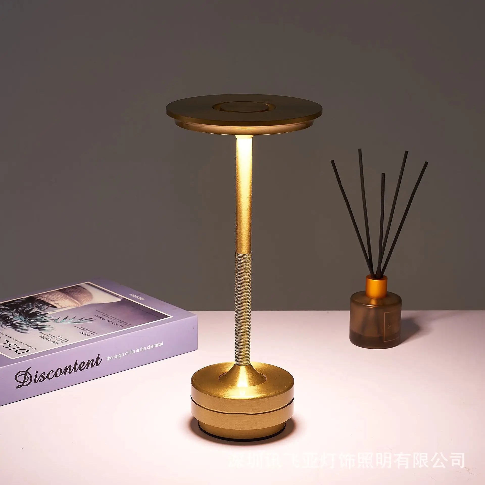 Portable Dimming LED Desk Lamp with USB Charging - Smarsty