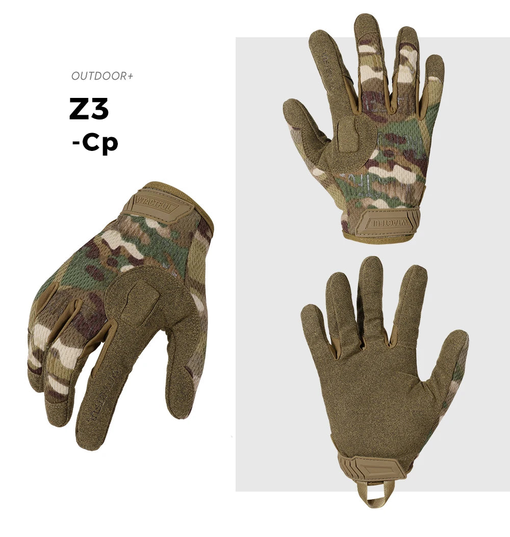 Lightweight Tactical Gloves Touch Screen Full Finger - Smarsty