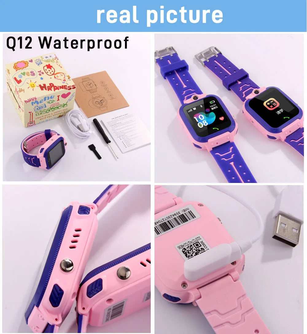 4G Kids Smart Watch With SOS Call And Waterproof Design - Smarsty