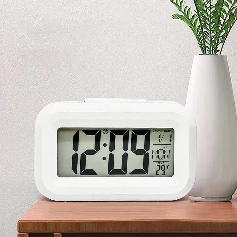 LED Digital Alarm Clock with Backlight and Snooze Feature - Smarsty