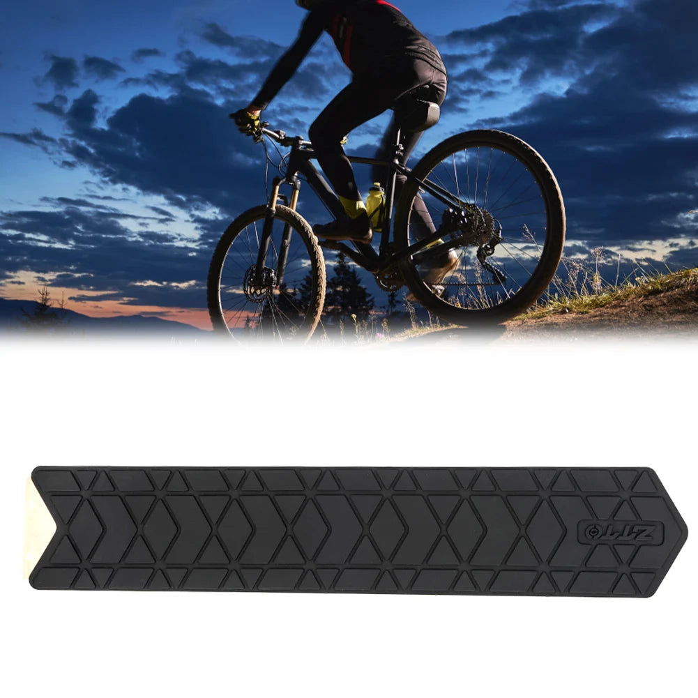 Silicone Bike Down Tube Anti-Scratch Sticker Bike Frame Guard Bike Down Tube Frame Protector for Mountain Bike MTB Road Bike