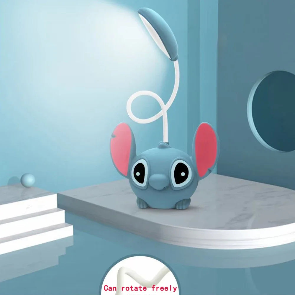 LED Lilo and Stitch Desk Lamp with Pencil Sharpener - Smarsty
