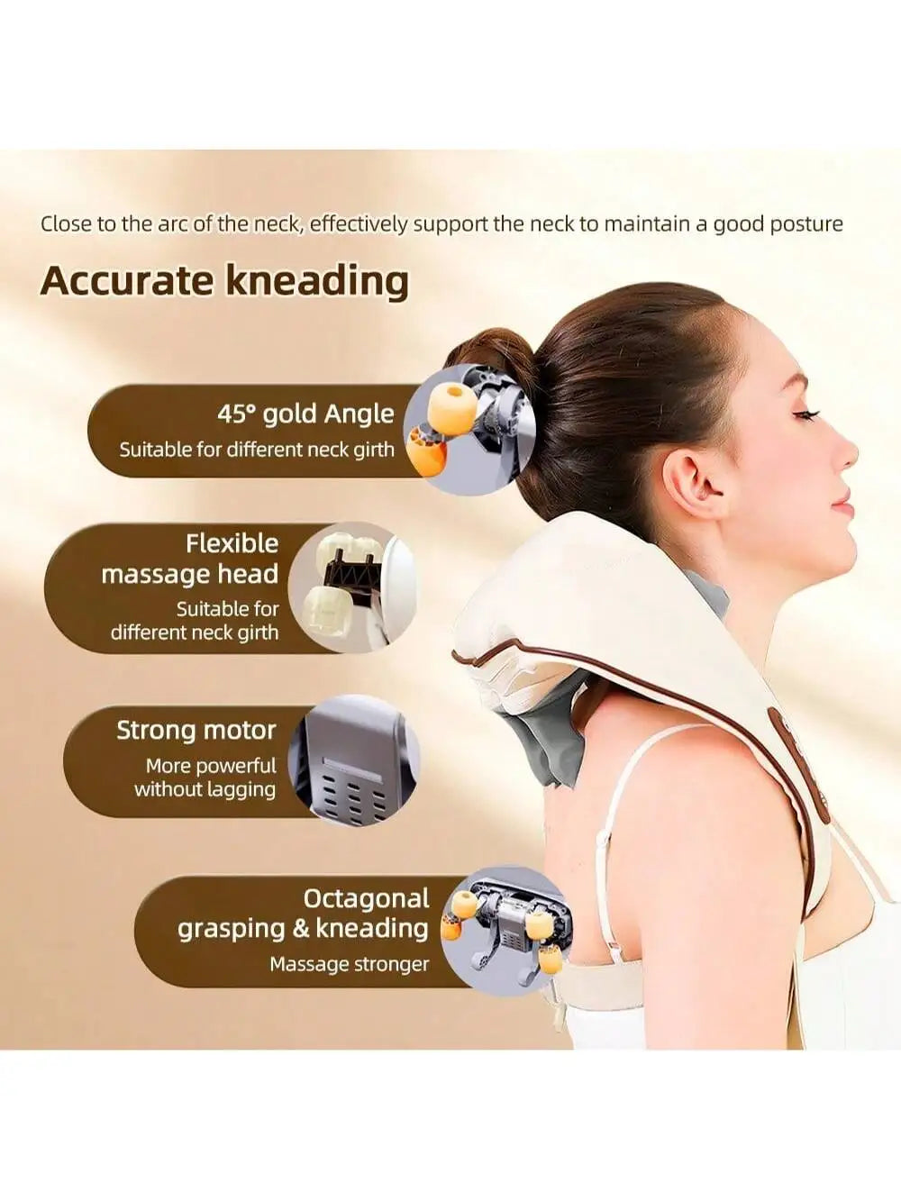 Manual Wooden Massage Roller for Full-Body Relaxation - Smarsty