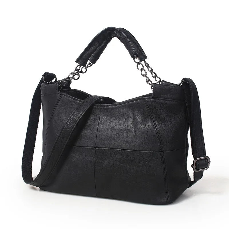 Cow Leather Saddle Bag For Women Mini Tote Luxury Daily - Smarsty