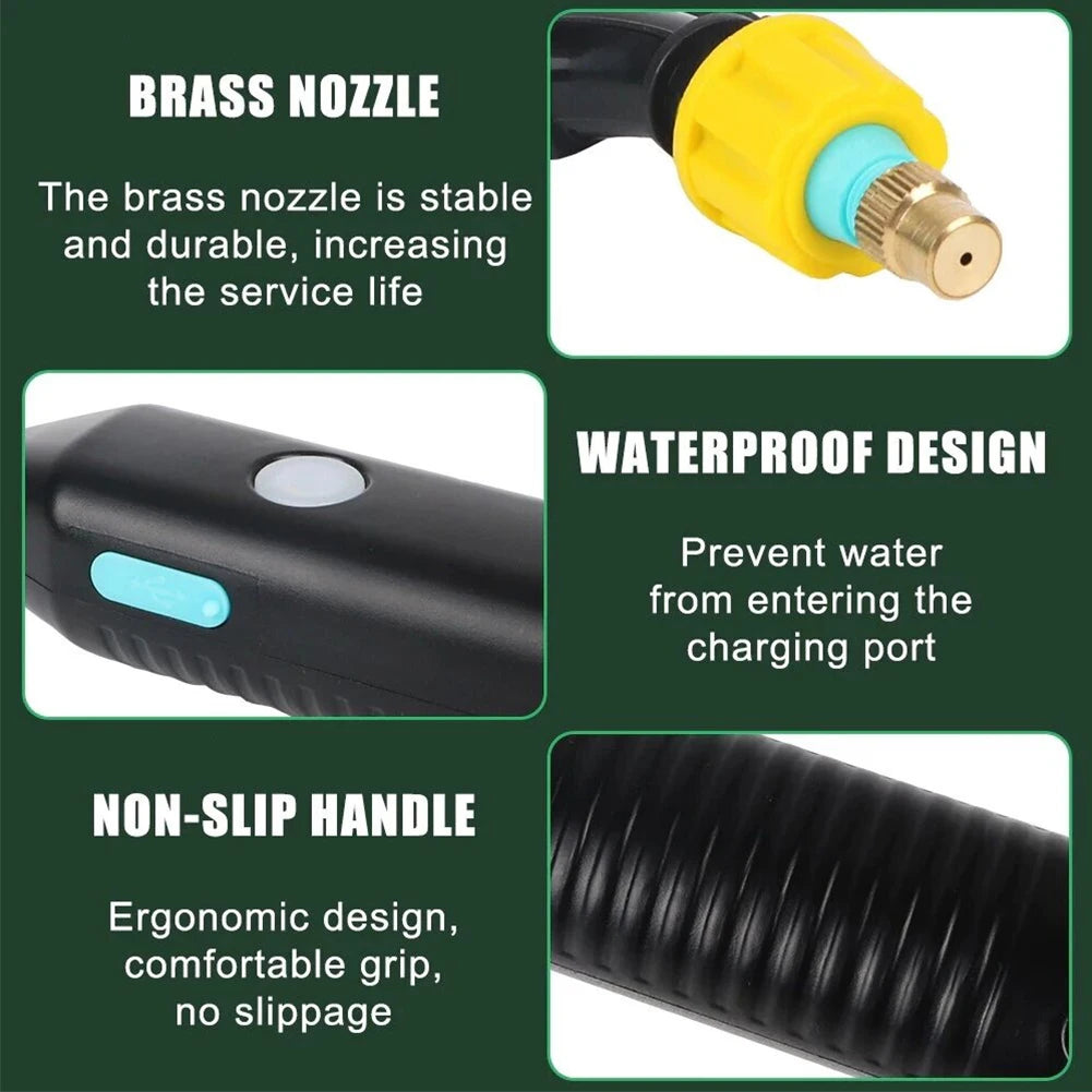 High-Pressure Electric Backpack Sprayer for Easy Irrigation - Smarsty